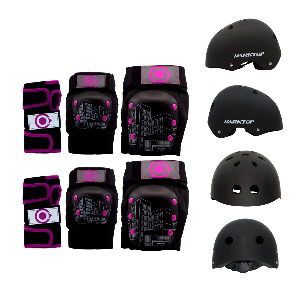 Casco Marktop + Protecciones Urbanas OnWheels - Image 3