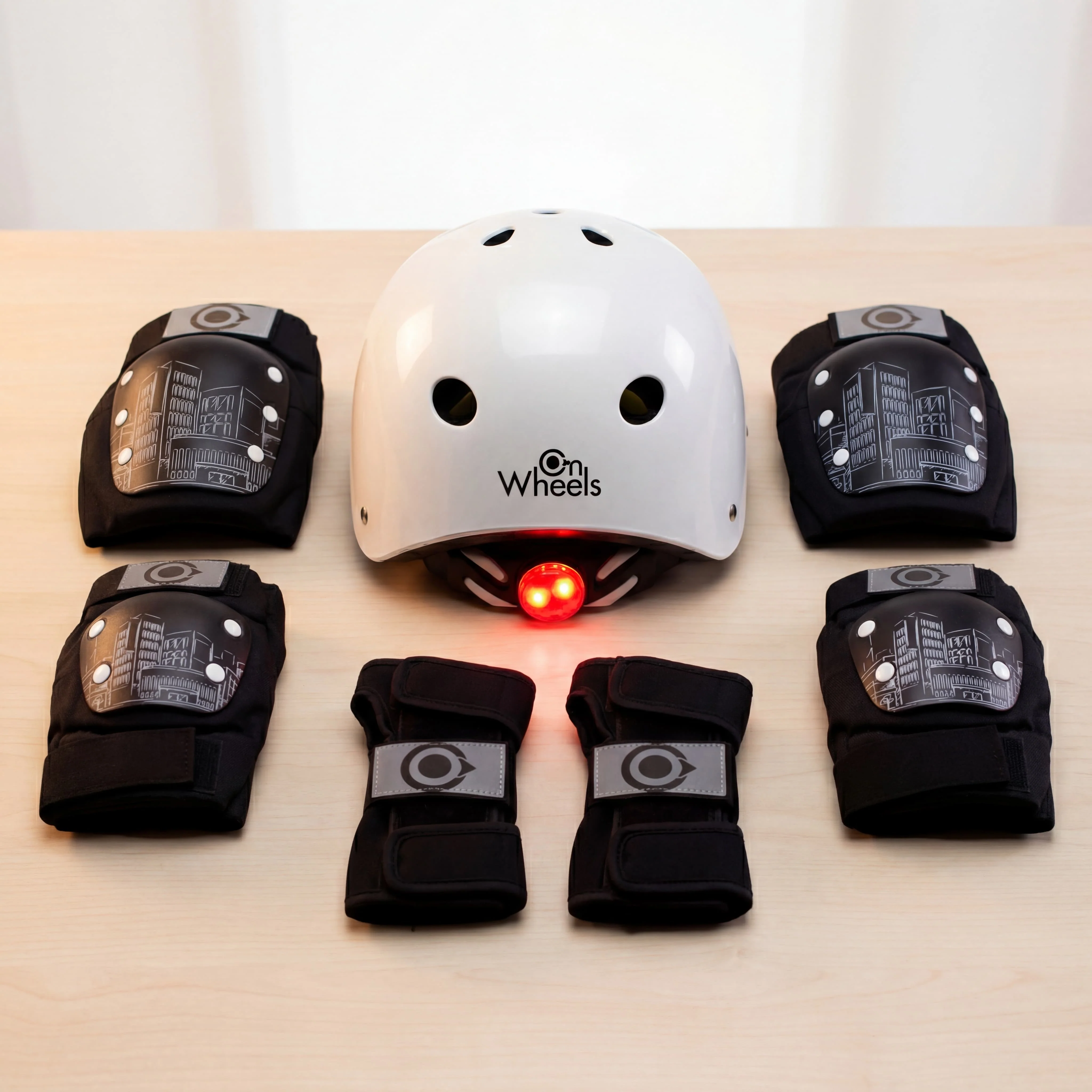 Casco Urbano OnWheels + Protecciones Urbanas OnWheels - Image 11