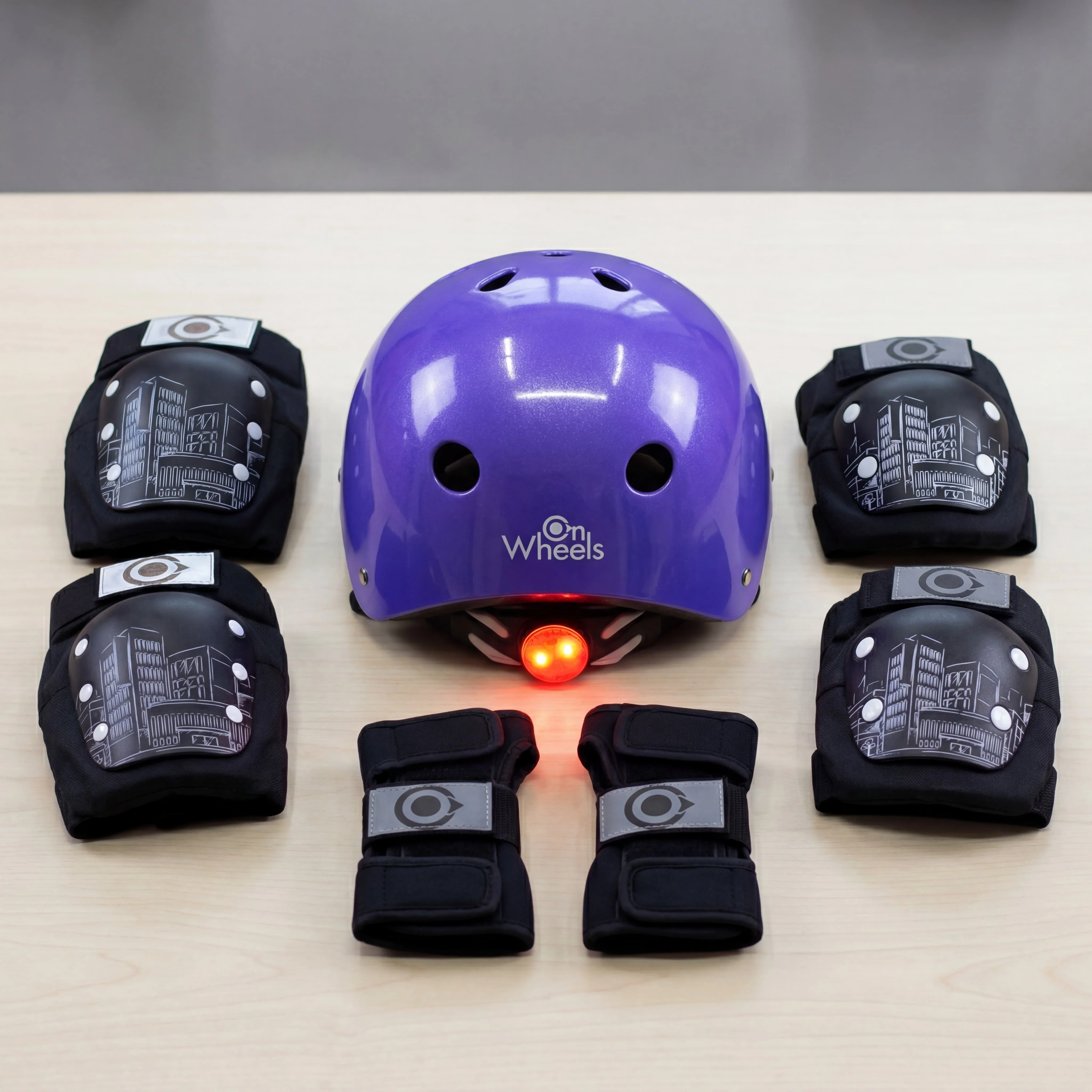 Casco Urbano OnWheels + Protecciones Urbanas OnWheels - Image 9