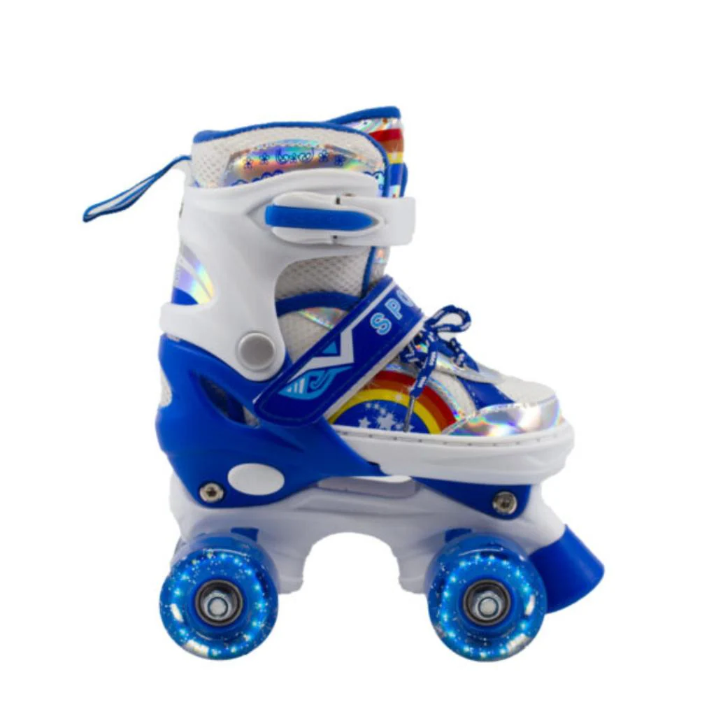 Combo infantil de Patines Ajustables OnWheels 176TS +  Casco + Protecciones  con llantas de luz - Image 10