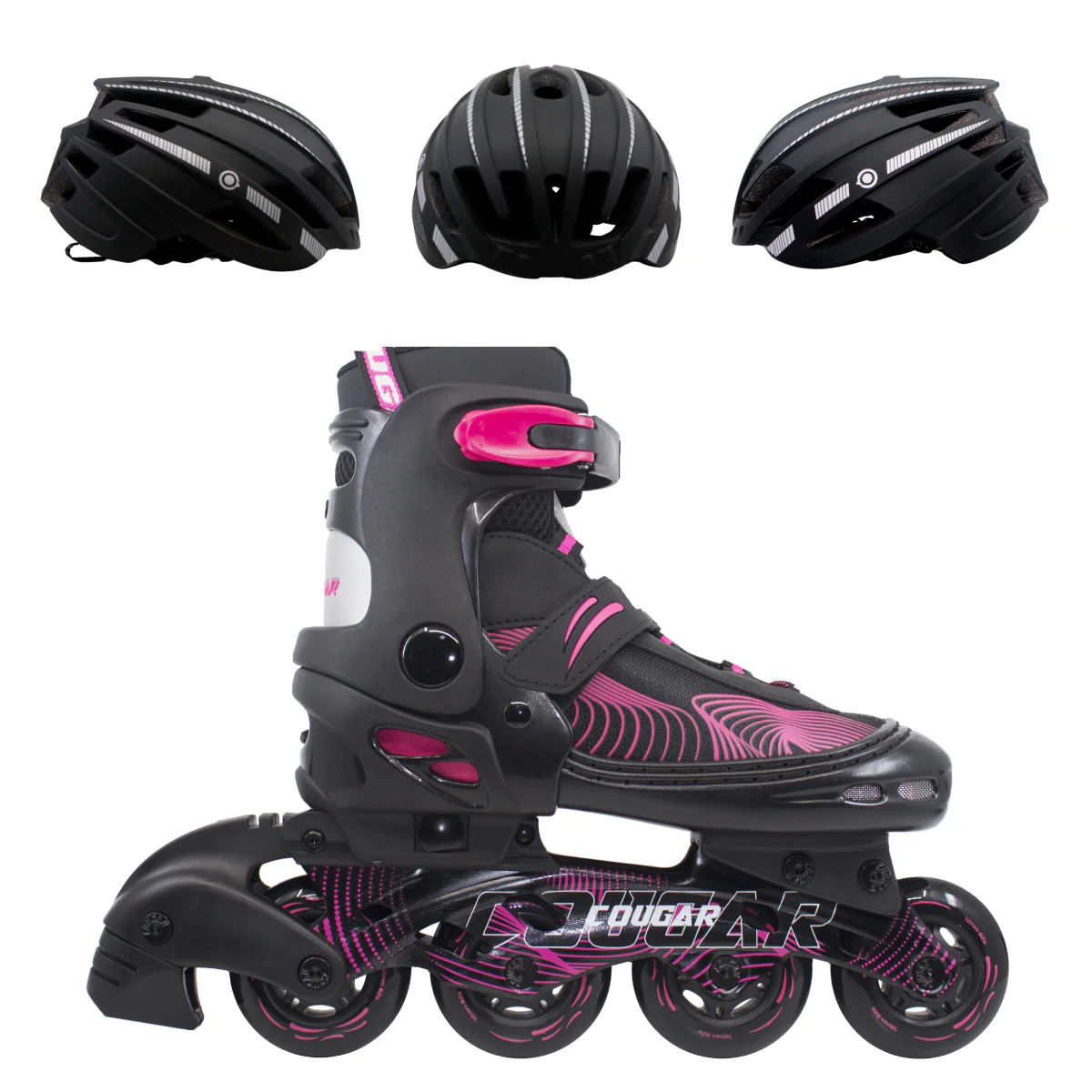 Patines Ajustables Cougar MZS833HQ (Llantas 72, 74, 76mm) - Image 13