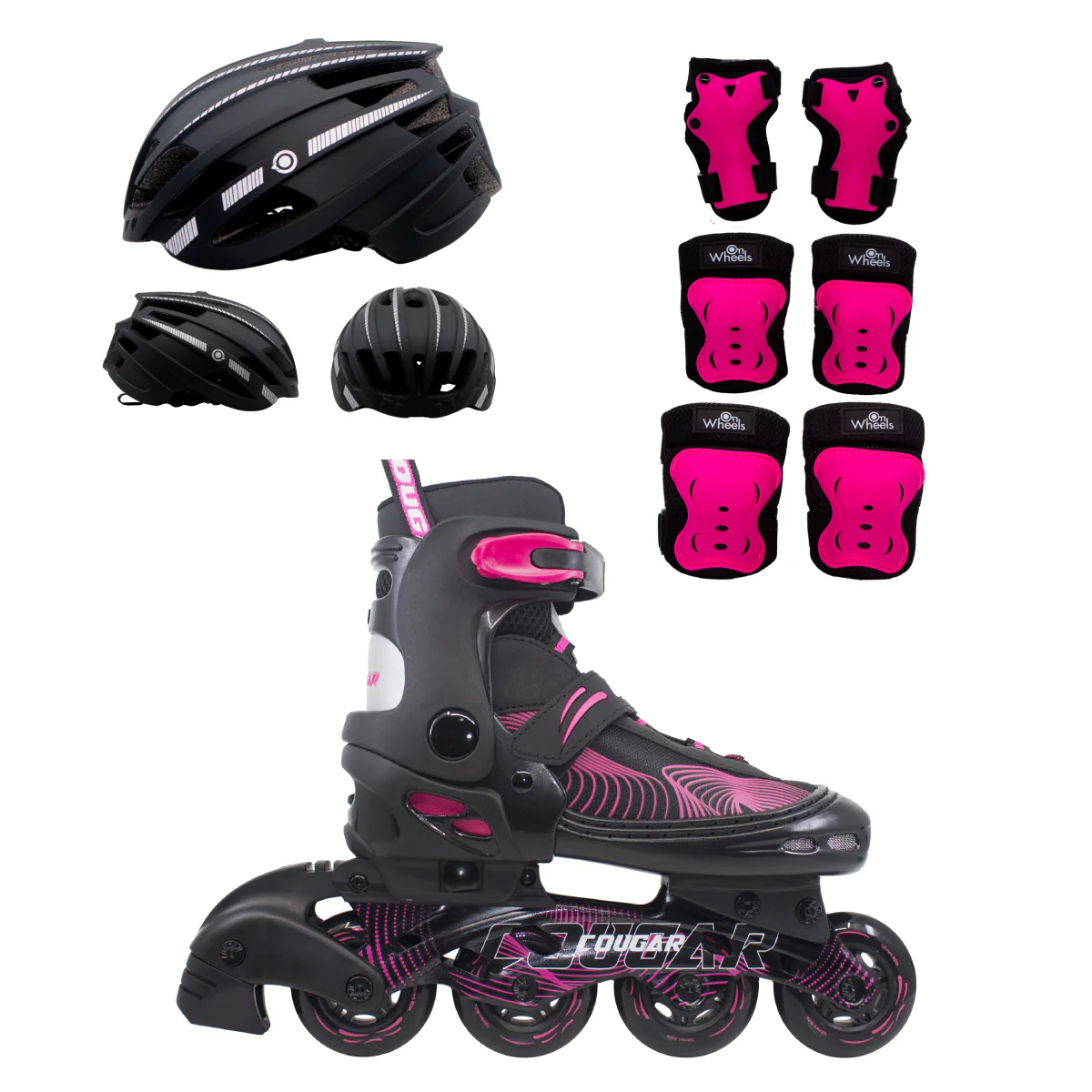 Patines Ajustables Cougar MZS833HQ (Llantas 72, 74, 76mm) - Image 15