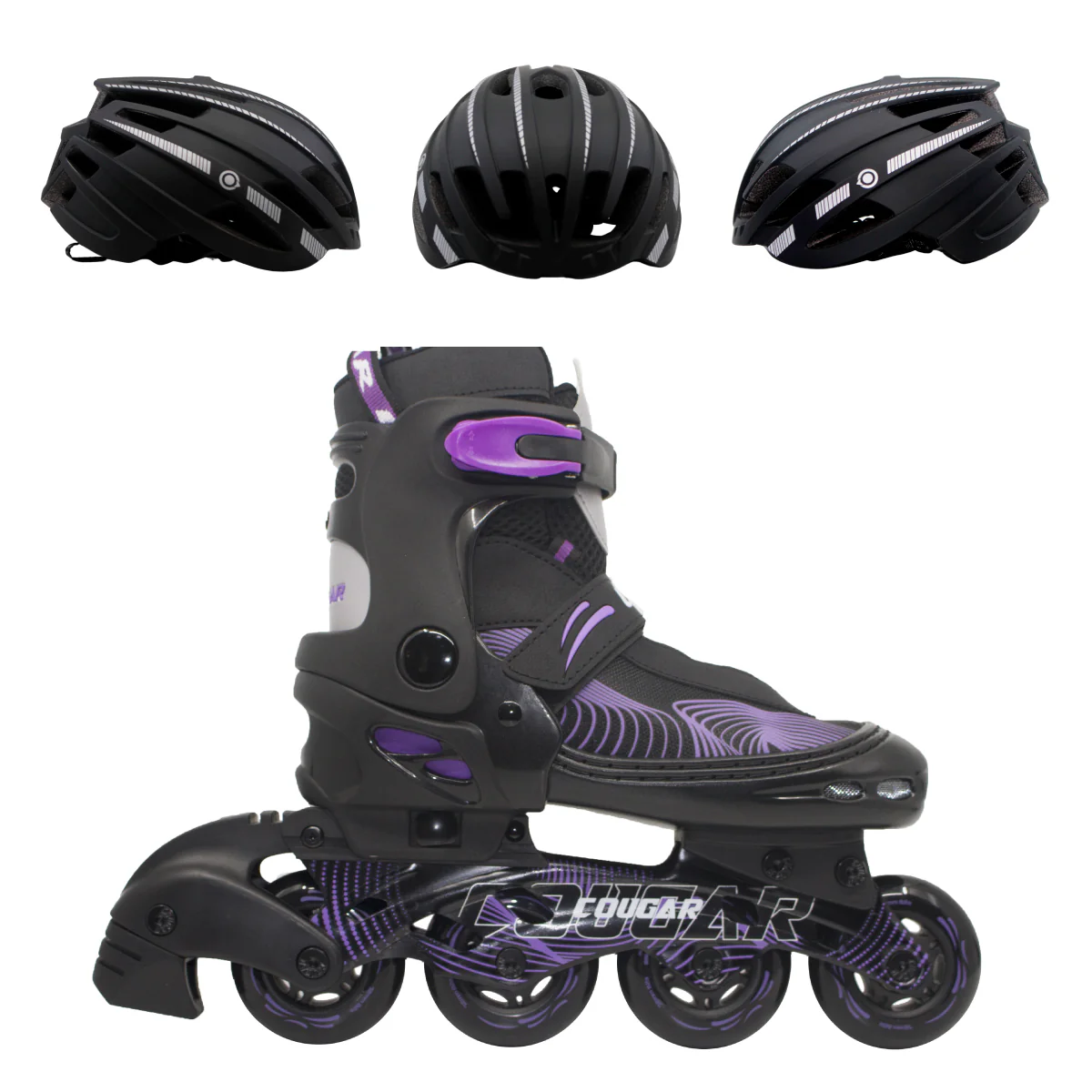 Patines Ajustables Cougar MZS833HQ (Llantas 72, 74, 76mm) - Image 16