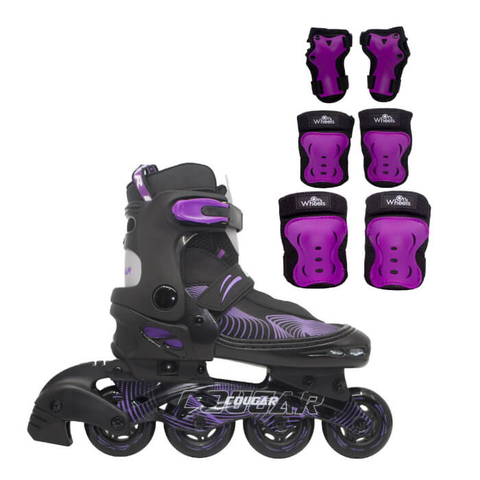 Patines Ajustables Cougar MZS833HQ (Llantas 72, 74, 76mm) - Image 17