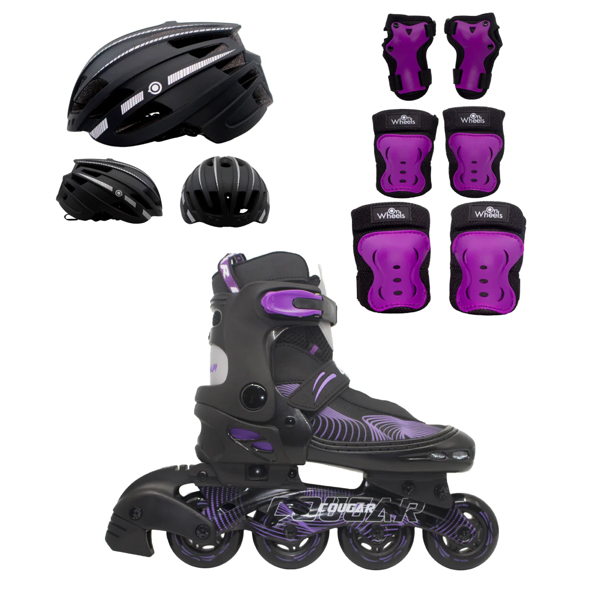 Patines Ajustables Cougar MZS833HQ (Llantas 72, 74, 76mm) - Image 18