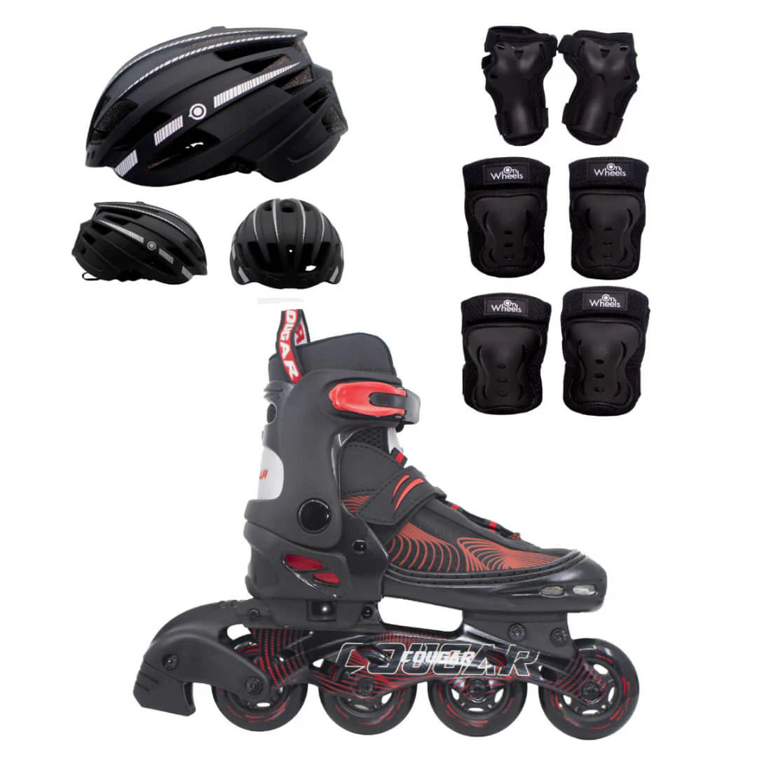 Patines Ajustables Cougar MZS833HQ (Llantas 72, 74, 76mm) - Image 24