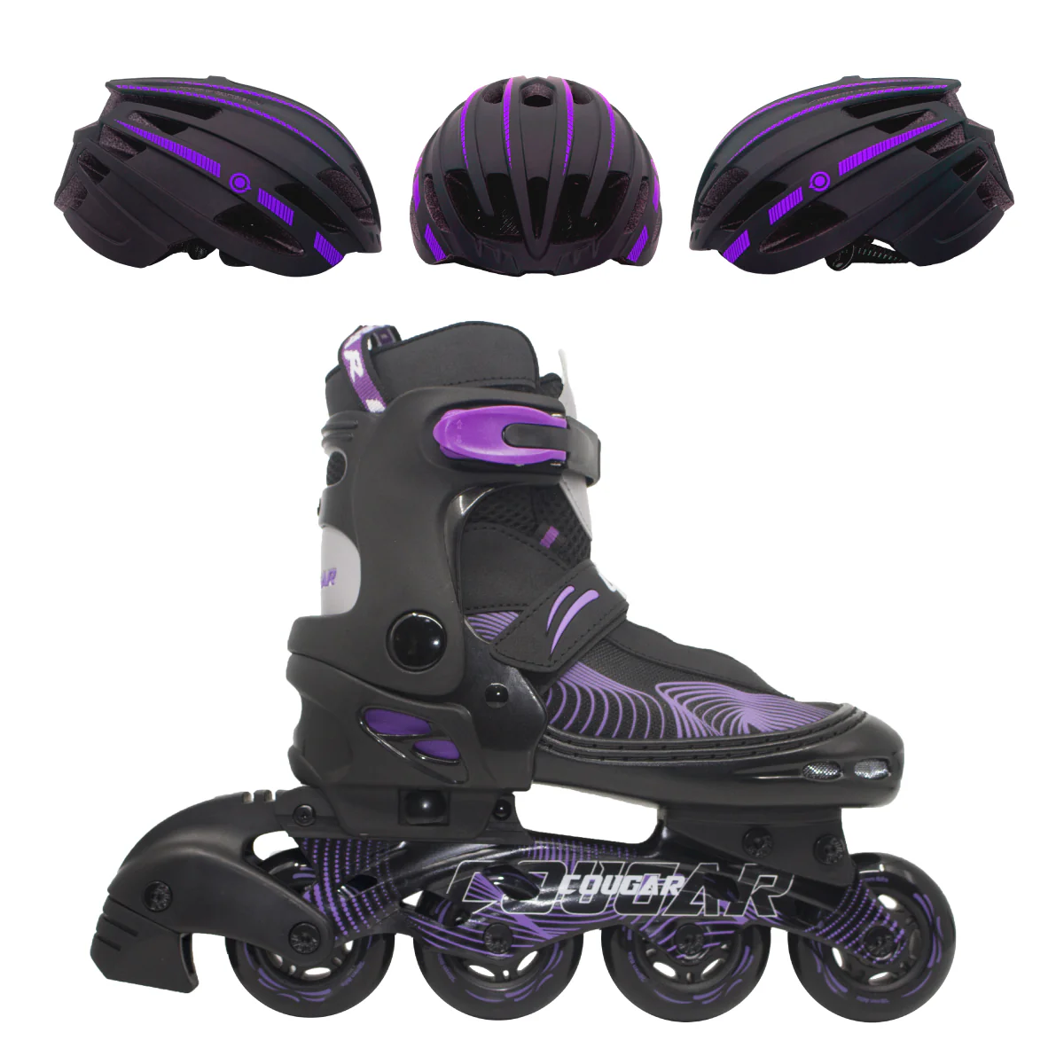 Patines Ajustables Cougar MZS833HQ (Llantas 72, 74, 76mm) - Image 28