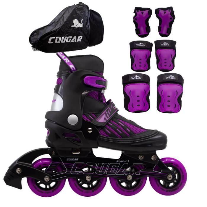 Patines Ajustables Cougar MZS833LG + Maleta - Image 20