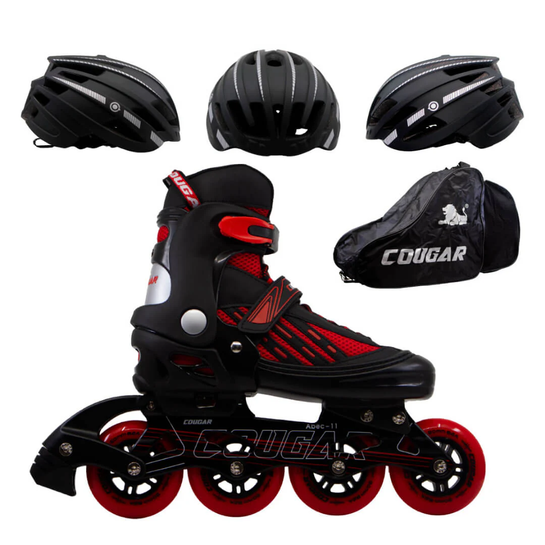 Patines Ajustables Cougar MZS833LG + Maleta - Image 23