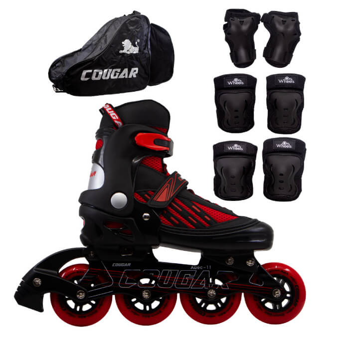 Patines Ajustables Cougar MZS833LG + Maleta - Image 24
