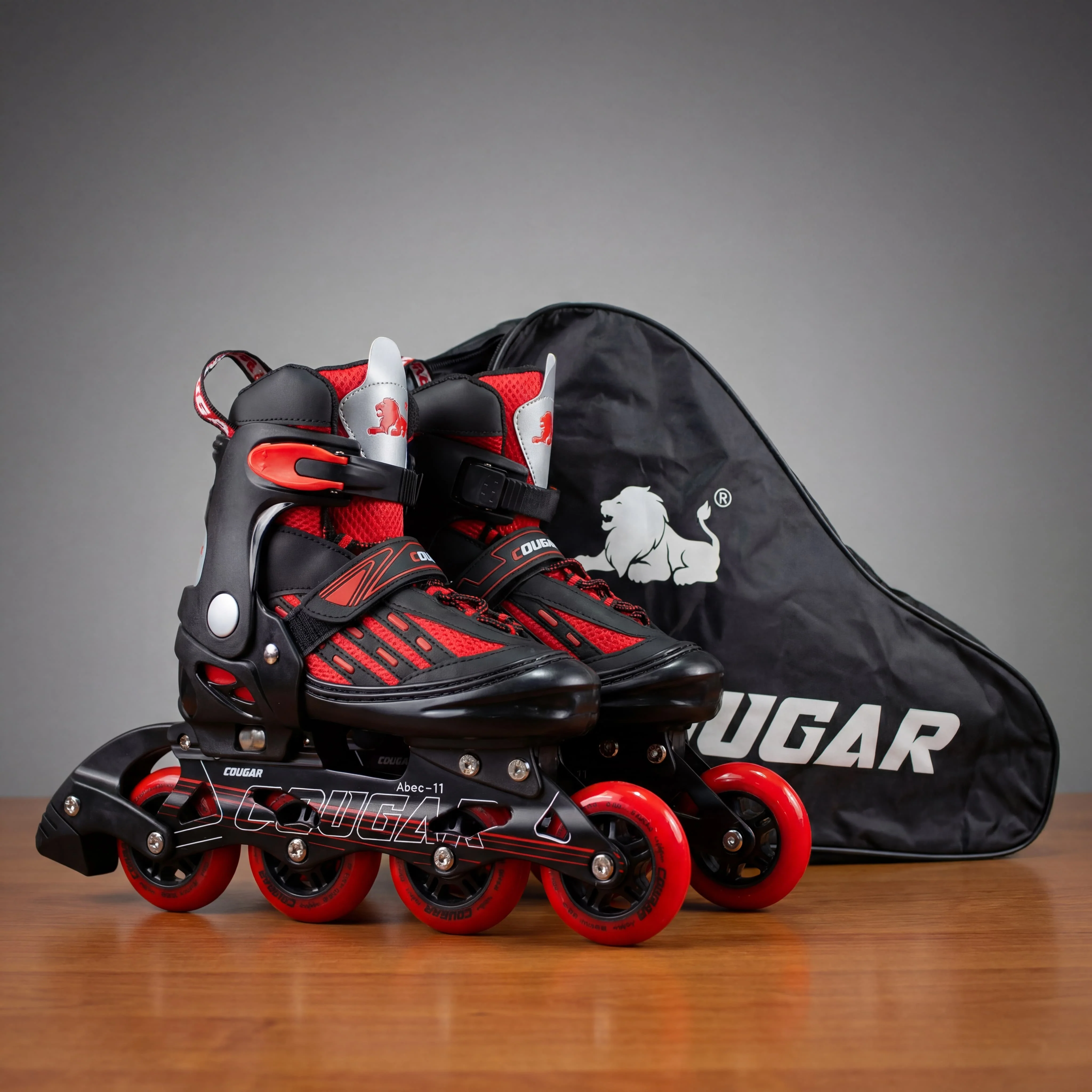 Patines Ajustables Cougar MZS833LG + Maleta - Image 3