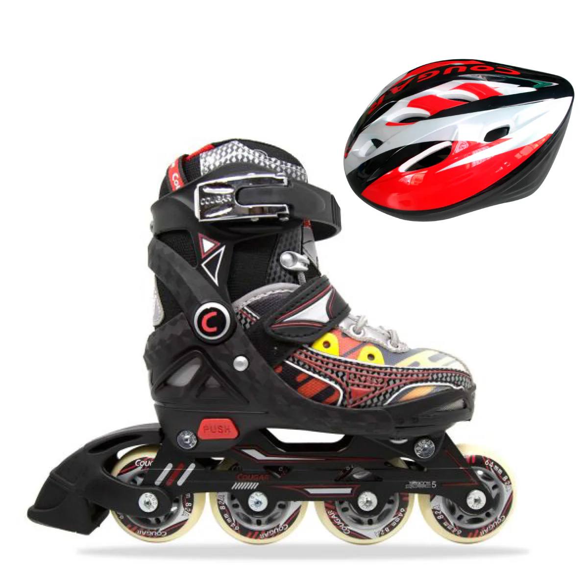 PROMOCIÓN ULTIMAS UNIDADES Patines en Línea Ajustables Cougar CR3 New - Image 3