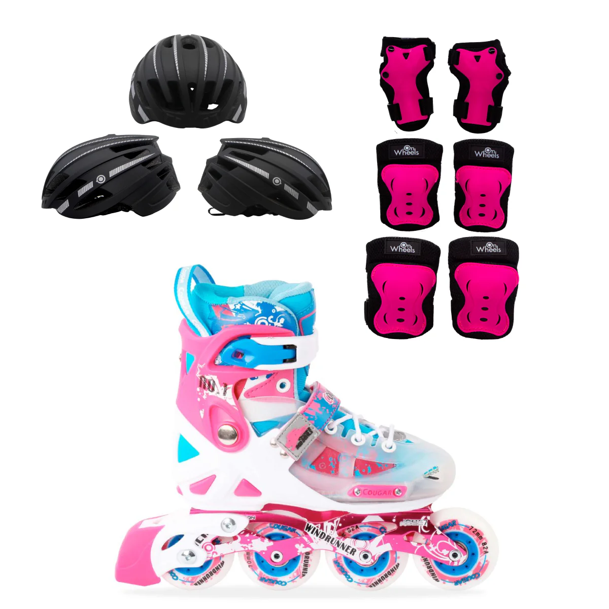 Patines en Linea Semiprofesionales Ajustables Cougar CR5X - Image 15