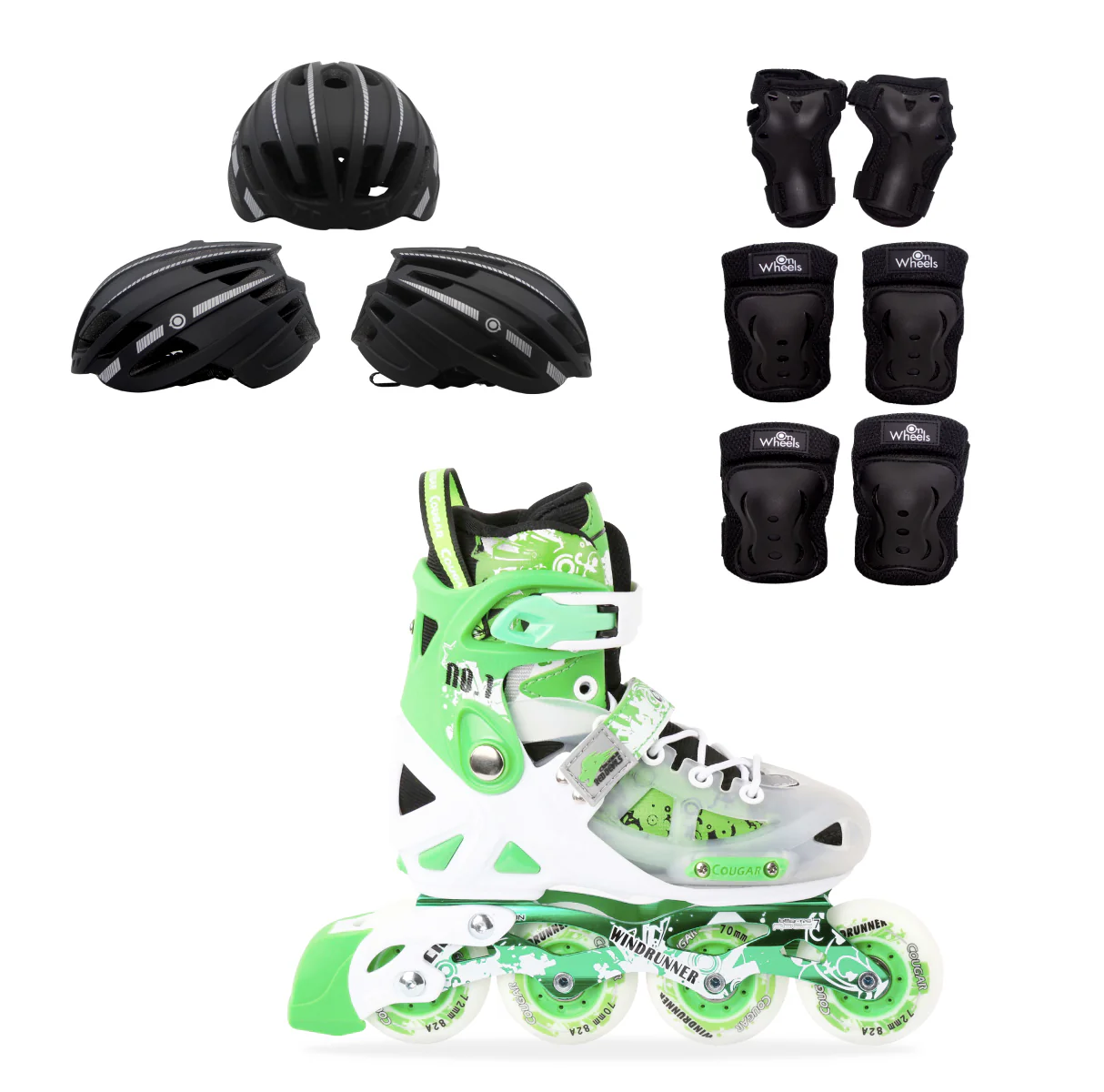 Patines en Linea Semiprofesionales Ajustables Cougar CR5X - Image 21
