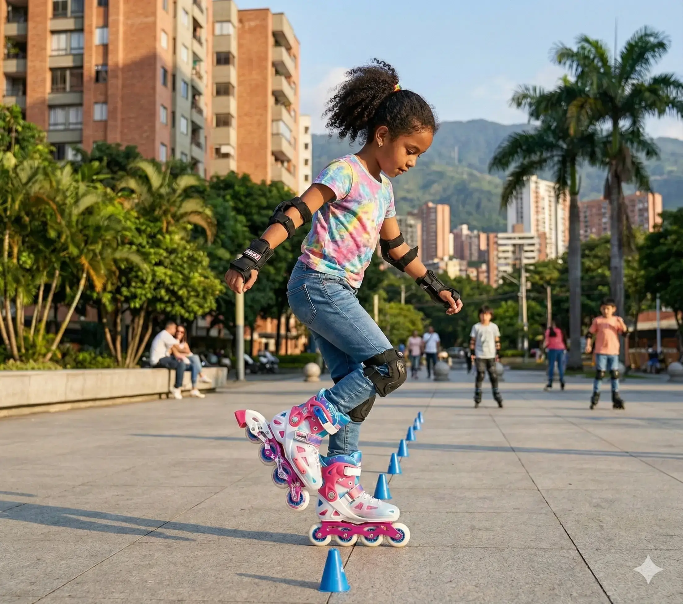 Patines en Linea Semiprofesionales Ajustables Cougar CR5X - Image 3