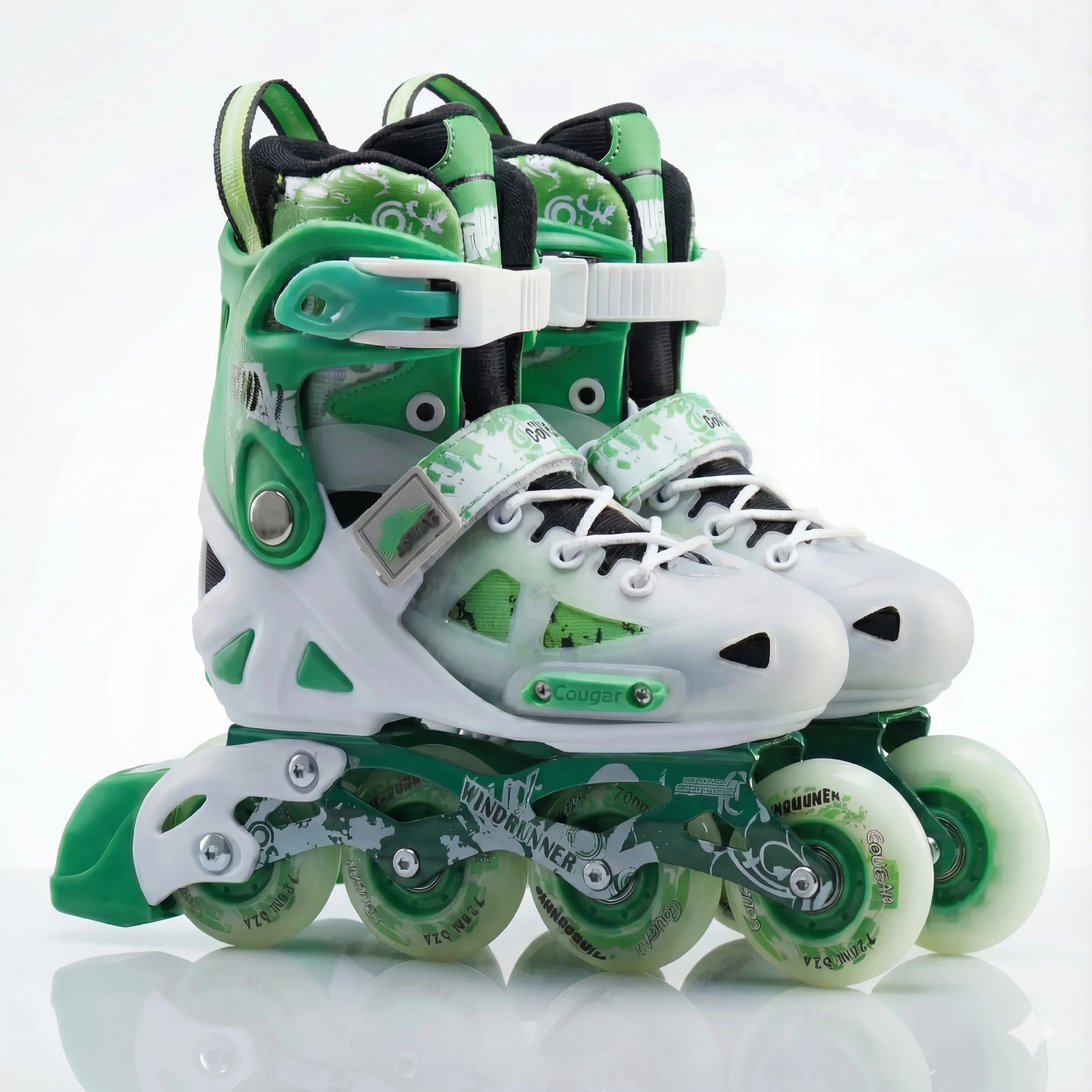 Patines en Linea Semiprofesionales Ajustables Cougar CR5X - Image 4