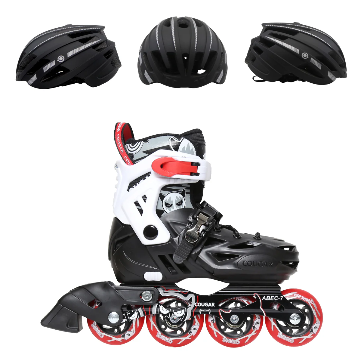 Patines en Línea Semiprofesionales Ajustables Cougar MZS303 - Image 12