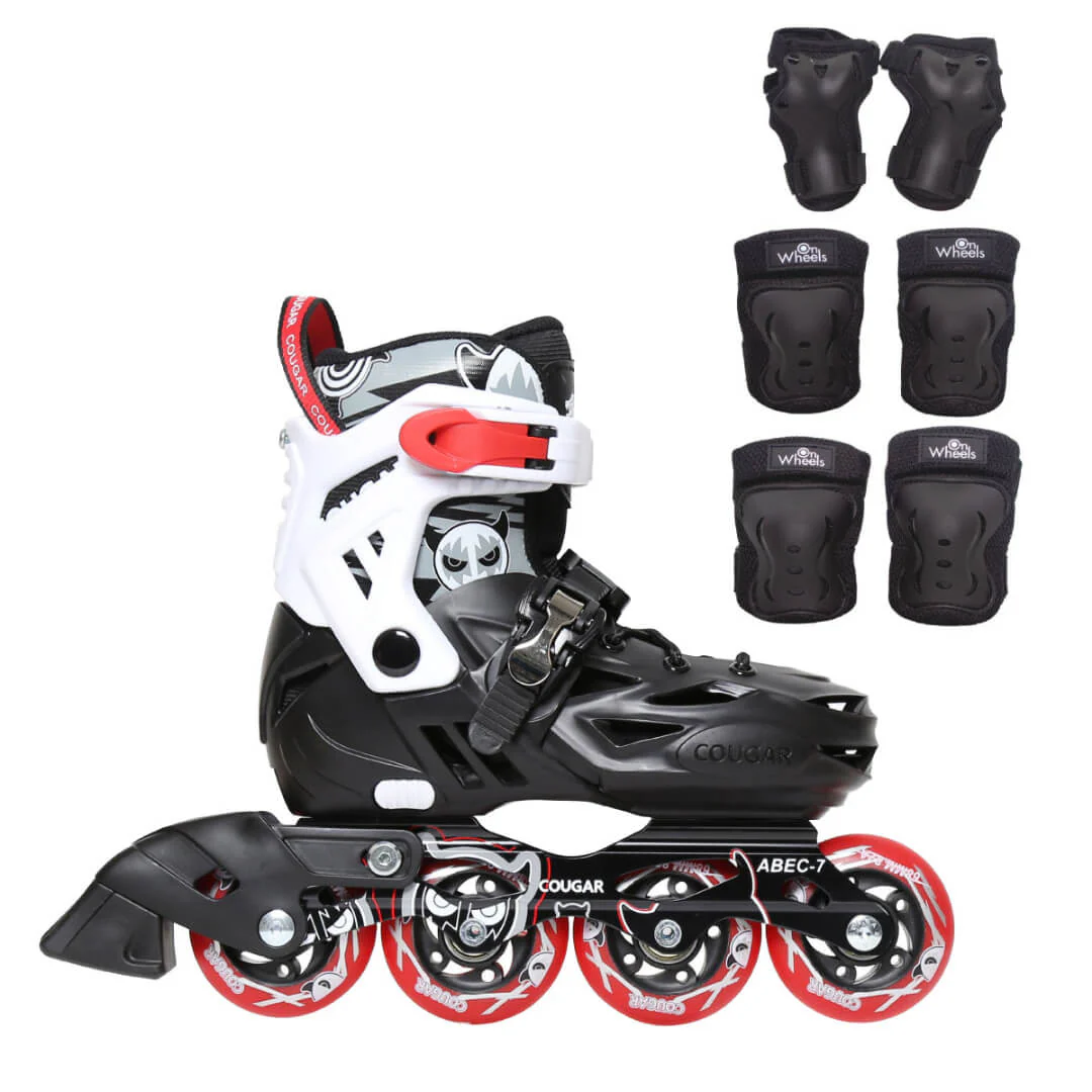 Patines en Línea Semiprofesionales Ajustables Cougar MZS303 - Image 13