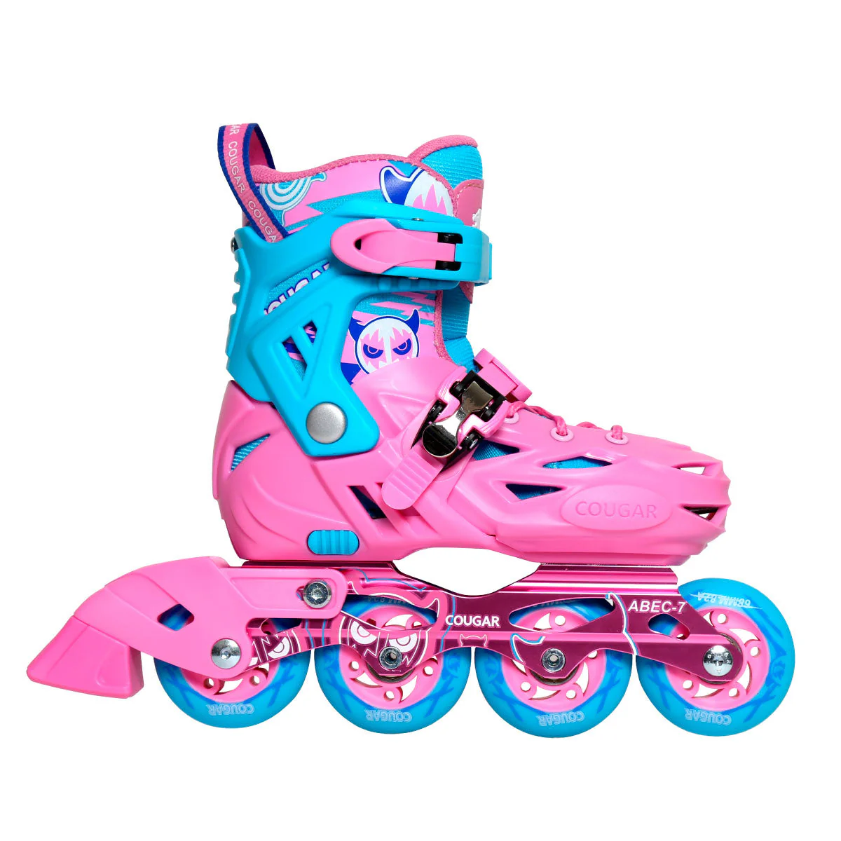 Patines en Línea Semiprofesionales Ajustables Cougar MZS303 - Image 3