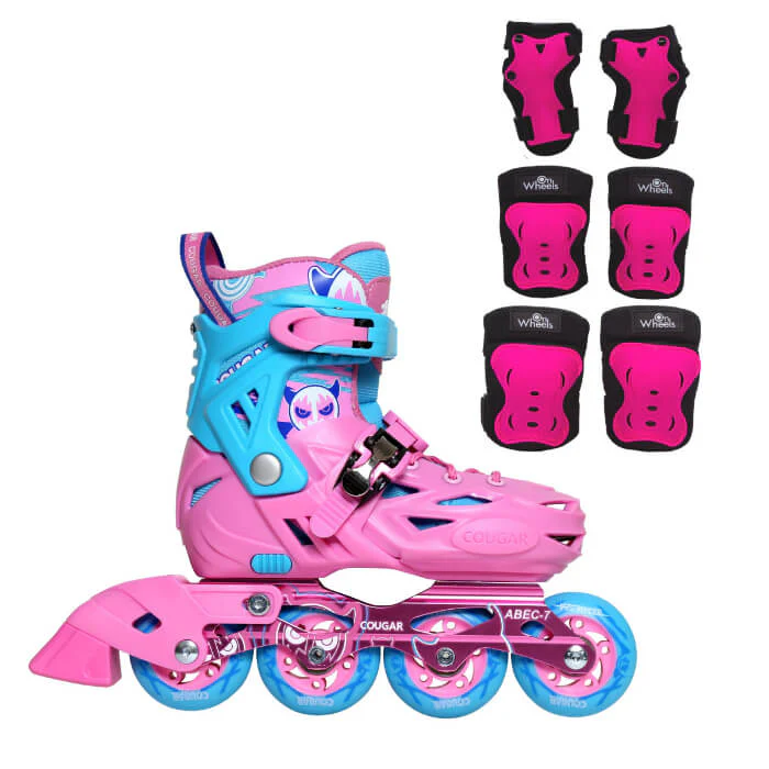 Patines en Línea Semiprofesionales Ajustables Cougar MZS303 - Image 7