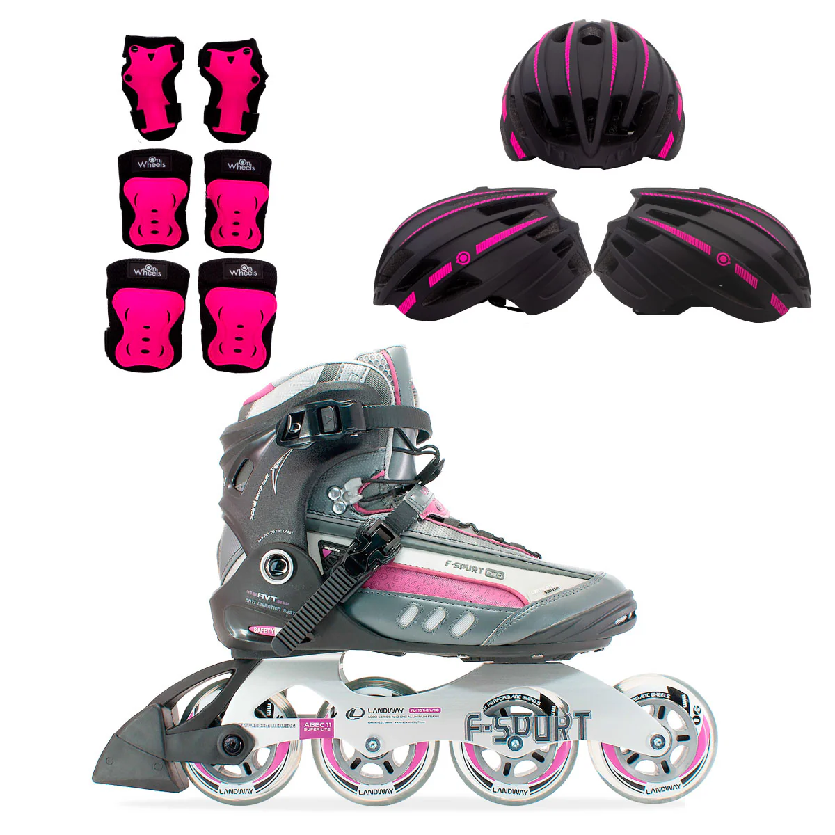 Patines En Línea Semiprofesionales Landway F-spurt - Image 10