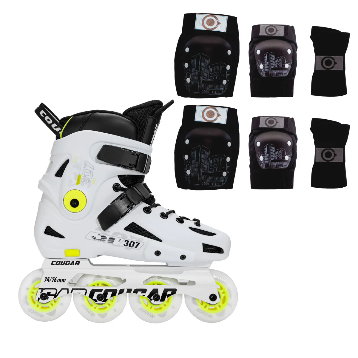 Patines en Línea Semiprofesionales Slalom MZS307-C - Image 10