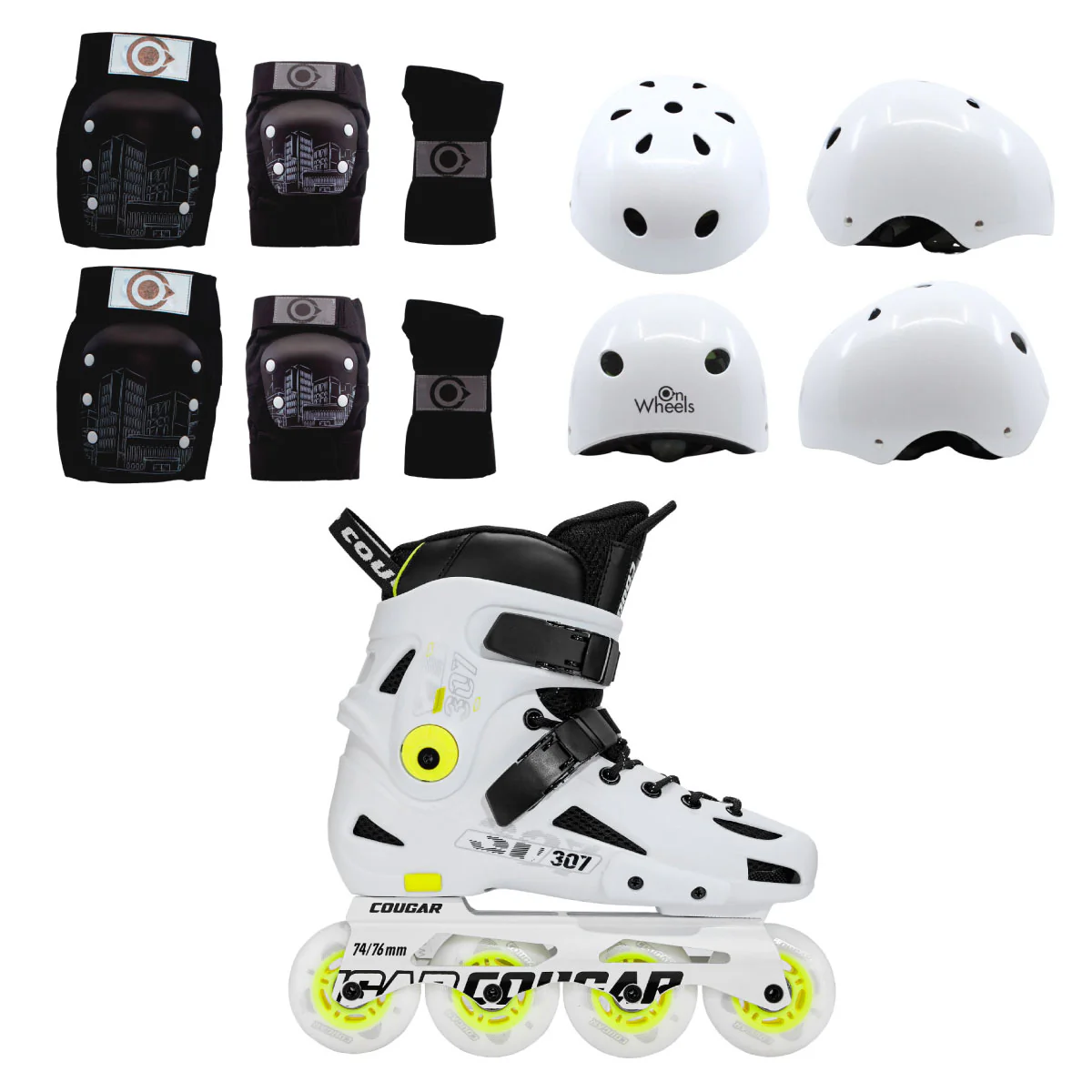 Patines en Línea Semiprofesionales Slalom MZS307-C - Image 11
