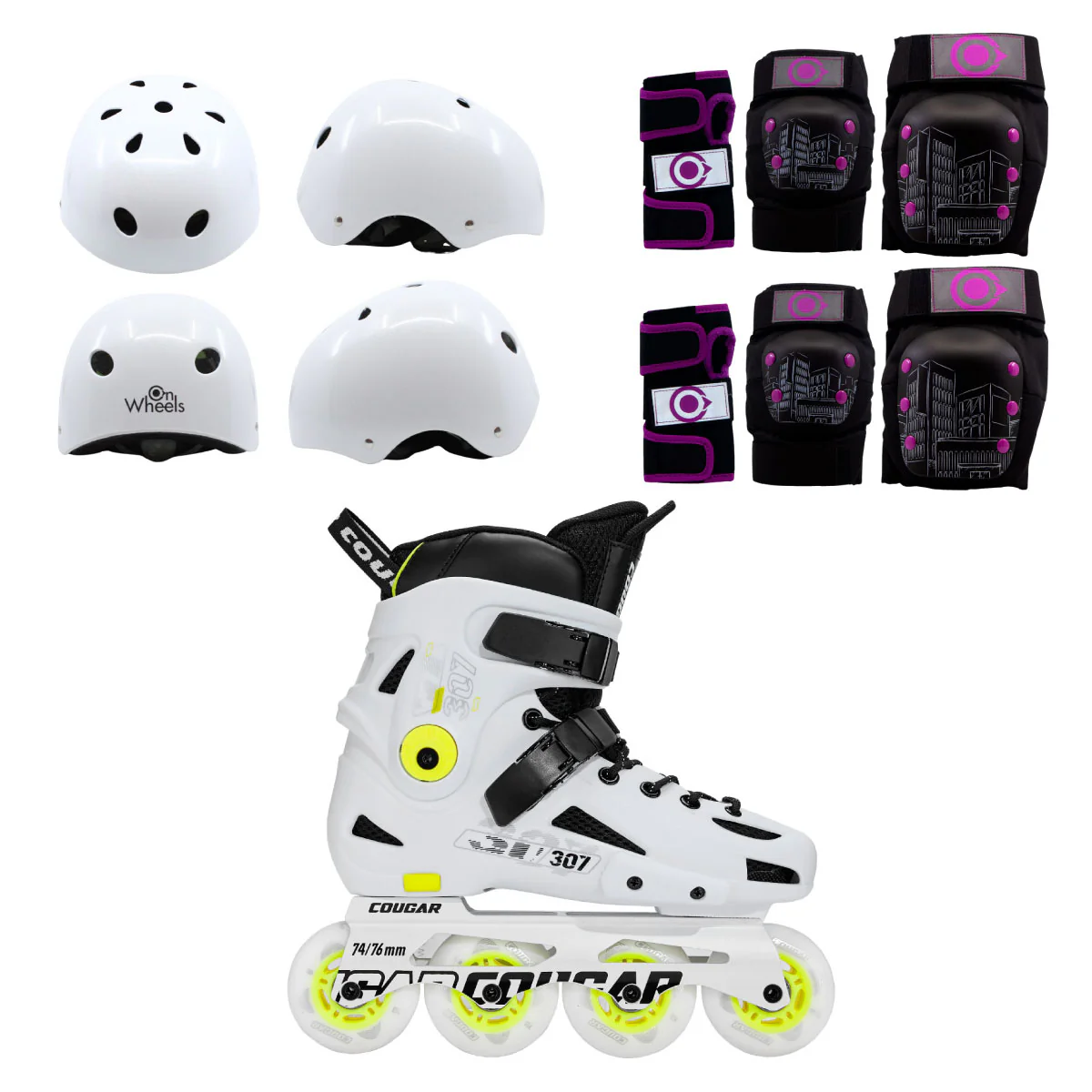 Patines en Línea Semiprofesionales Slalom MZS307-C - Image 14