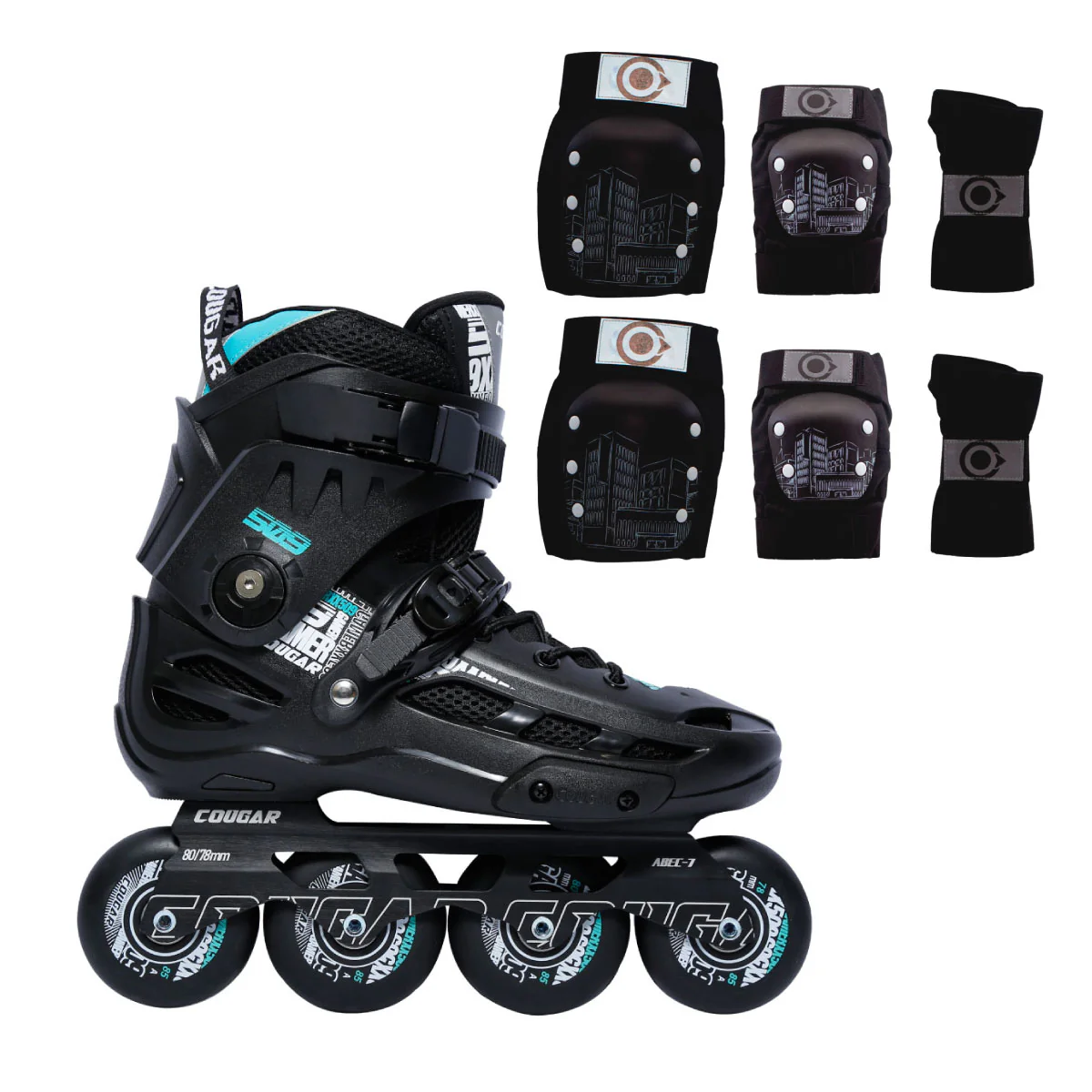 Patines en Linea Semiprofesionales Slalom MZS509 - Image 12