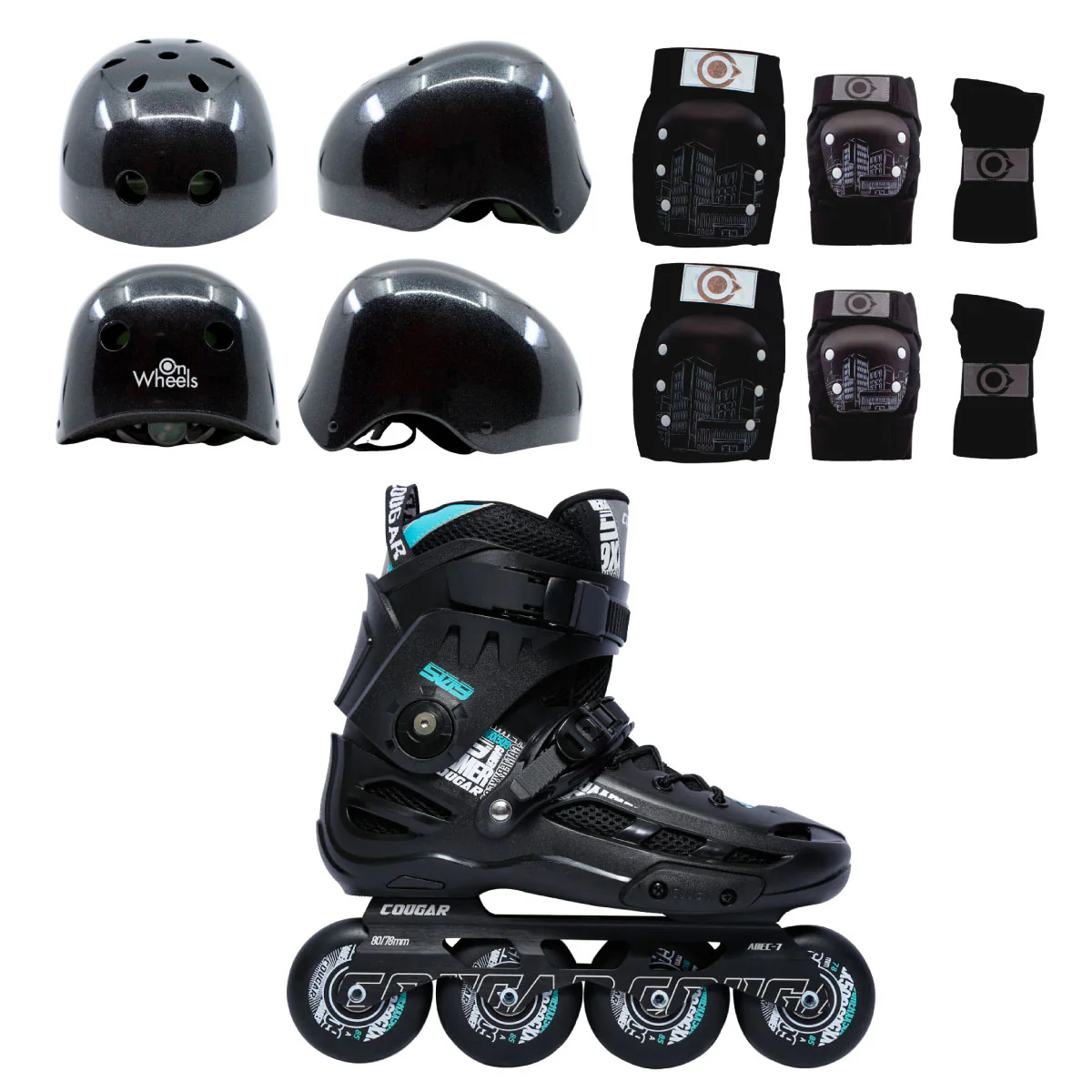 Patines en Linea Semiprofesionales Slalom MZS509 - Image 13