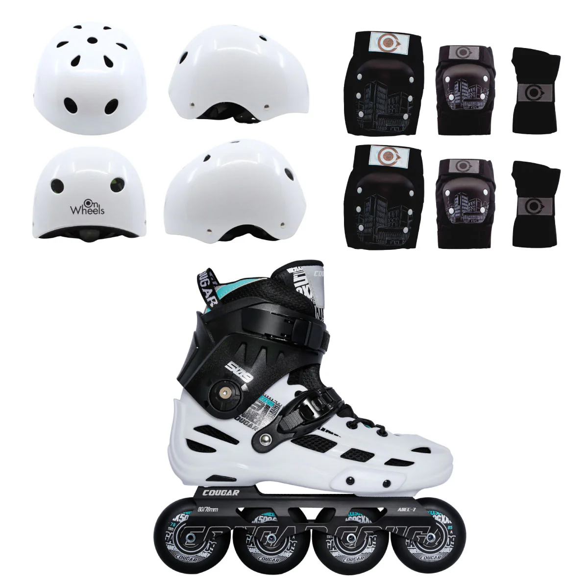 Patines en Linea Semiprofesionales Slalom MZS509 - Image 16