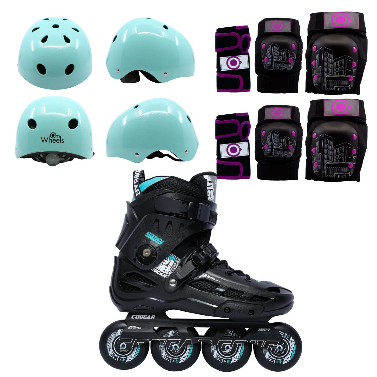 Patines en Linea Semiprofesionales Slalom MZS509 - Image 20