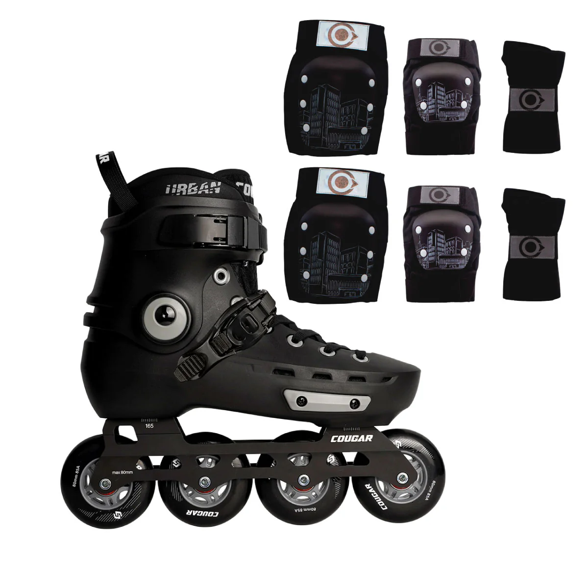 Patines en Linea Semiprofesionales Slalom MZS7001 - Image 12