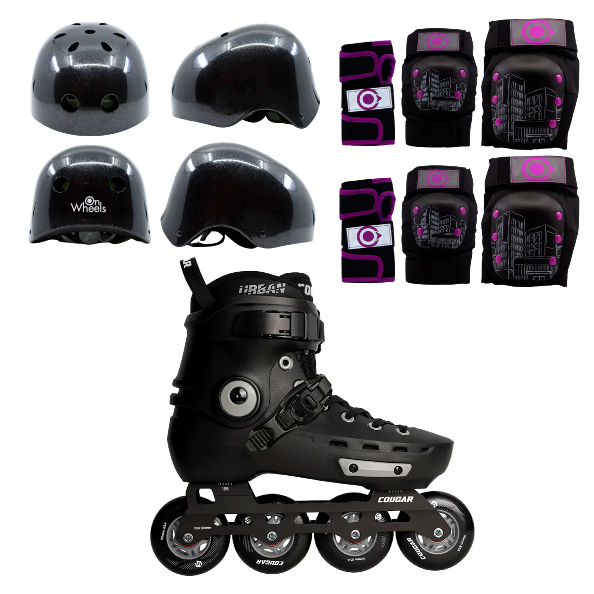 Patines en Linea Semiprofesionales Slalom MZS7001 - Image 16