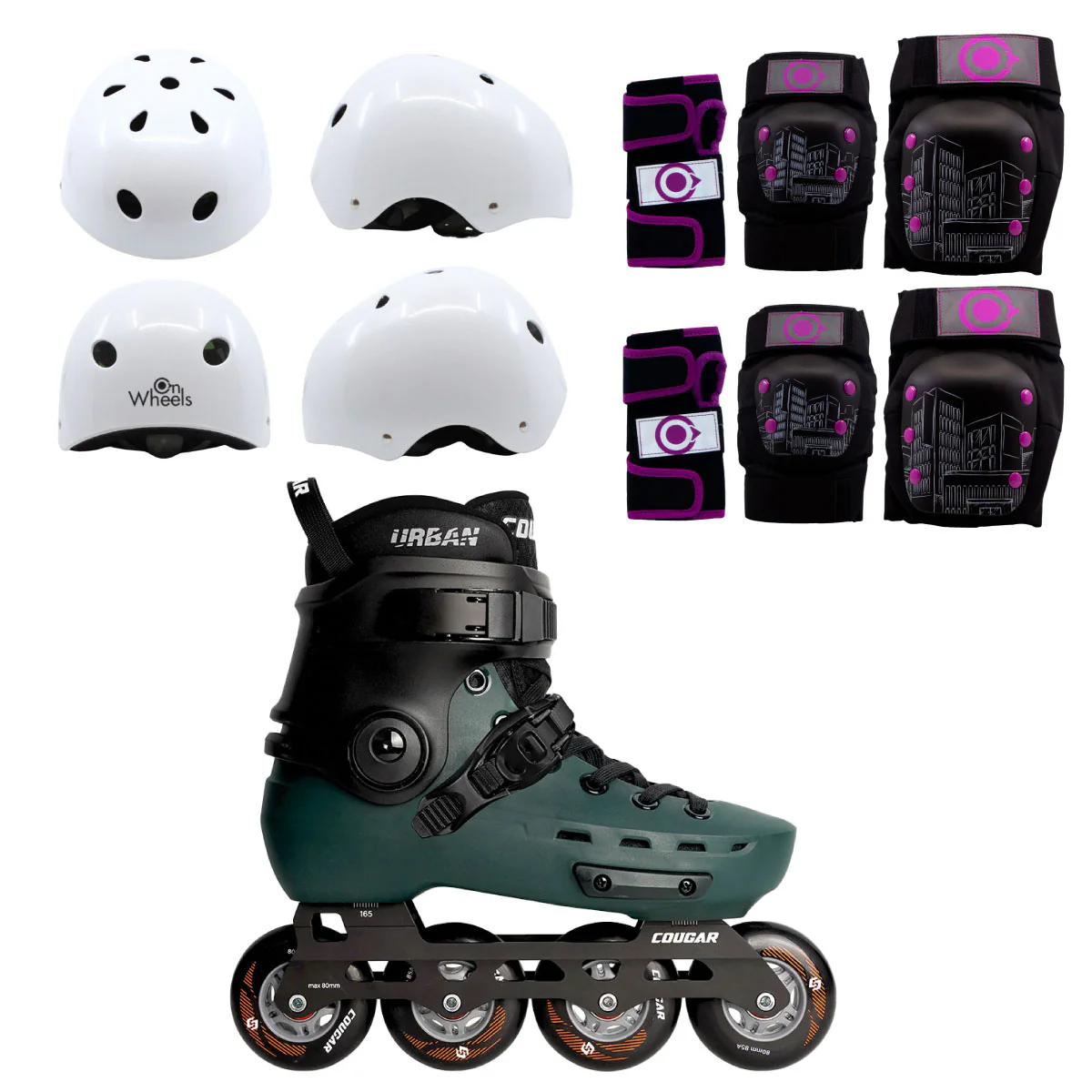 Patines en Linea Semiprofesionales Slalom MZS7001 - Image 17