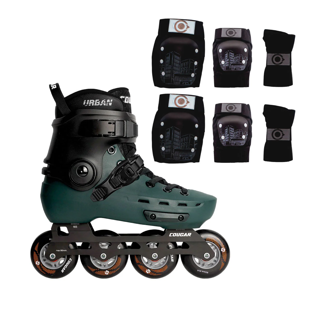 Patines en Linea Semiprofesionales Slalom MZS7001 - Image 7