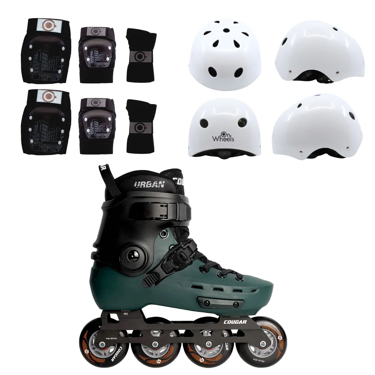 Patines en Linea Semiprofesionales Slalom MZS7001 - Image 8