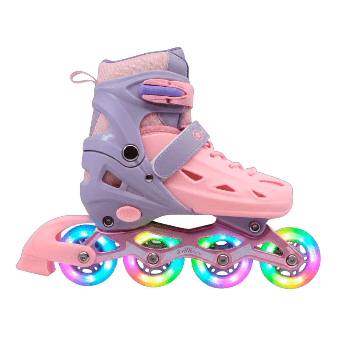 Combo de Patines OnWheels Adventure en linea + Kit de Protección + Casco - Image 10