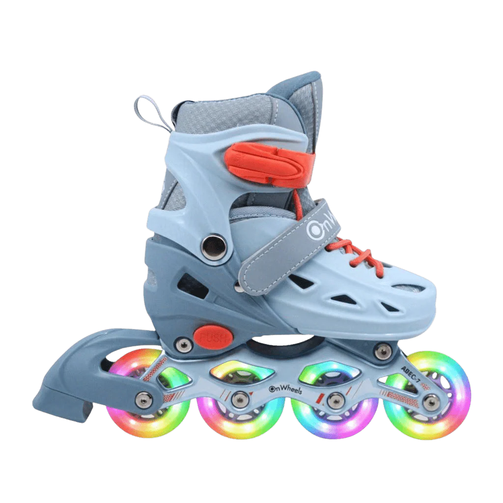 Combo de Patines OnWheels Adventure en linea + Kit de Protección + Casco - Image 9