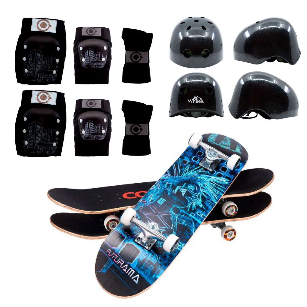 Patineta De Skate Cougar MHB03 Con 7 capas de pino - Image 12