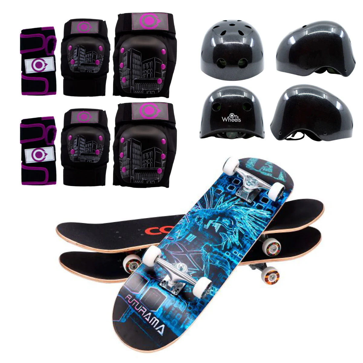 Patineta De Skate Cougar MHB03 Con 7 capas de pino - Image 17