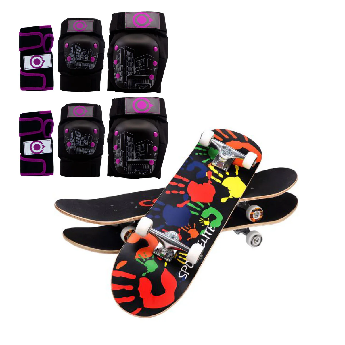 Patineta De Skate Cougar MHB03 Con 7 capas de pino - Image 21