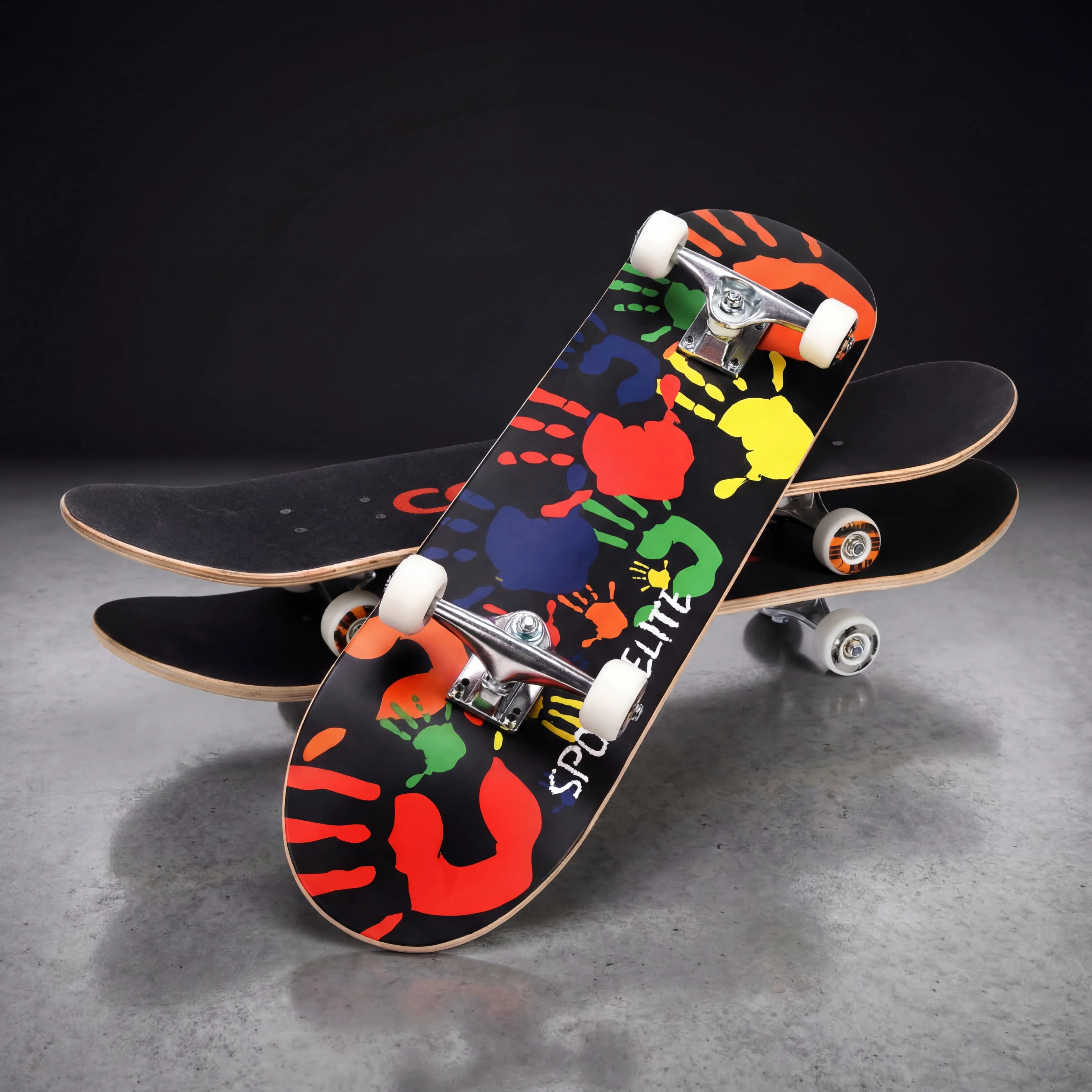 Patineta De Skate Cougar MHB03 Con 7 capas de pino - Image 3