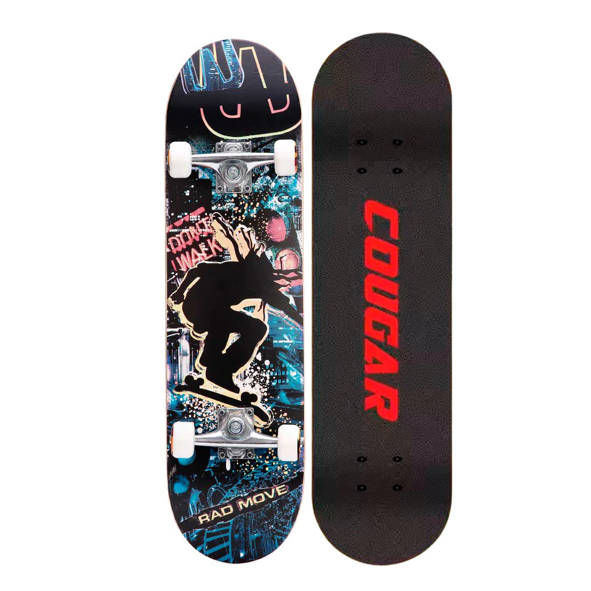Patineta De Skate Cougar MHB03 Con 7 capas de pino - Image 6