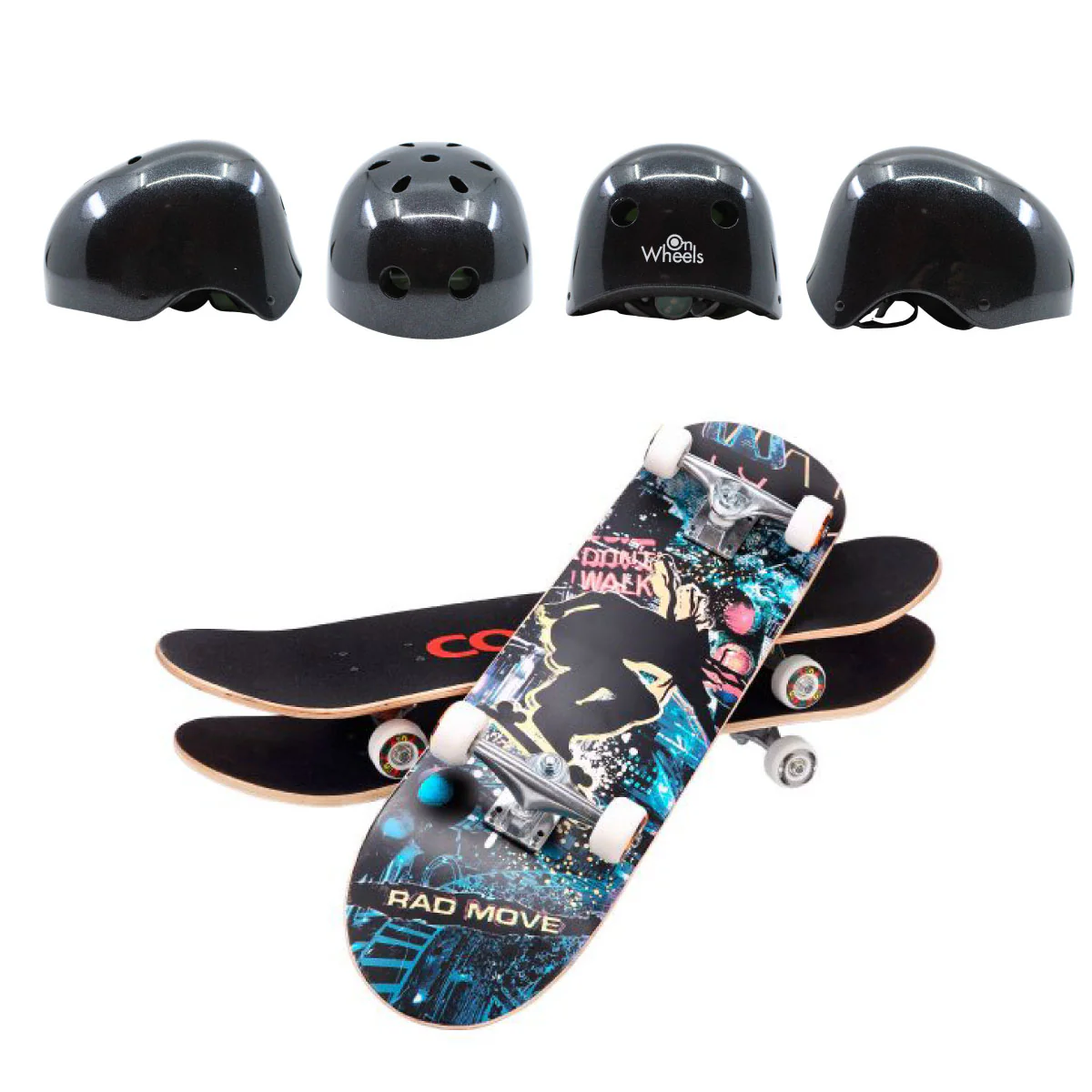 Patineta De Skate Cougar MHB03 Con 7 capas de pino - Image 7
