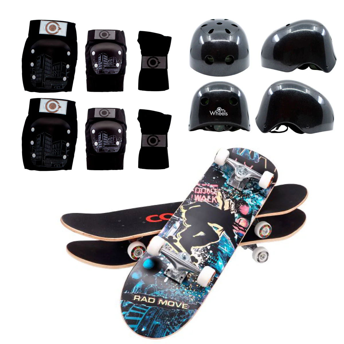 Patineta De Skate Cougar MHB03 Con 7 capas de pino - Image 9