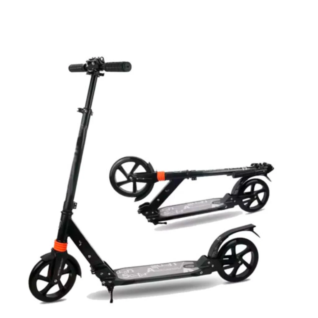 Scooter LN2 Urbana Mecánica con ruedas de 20cm, capacidad de 100 kilos y sistemas de suspensión dual, con freno de disco. - Image 8