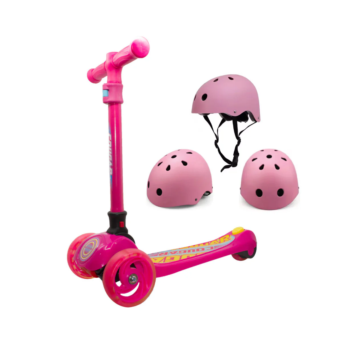 Scooter para niños Cougar Rosada con Azul MHB-23 - Image 11