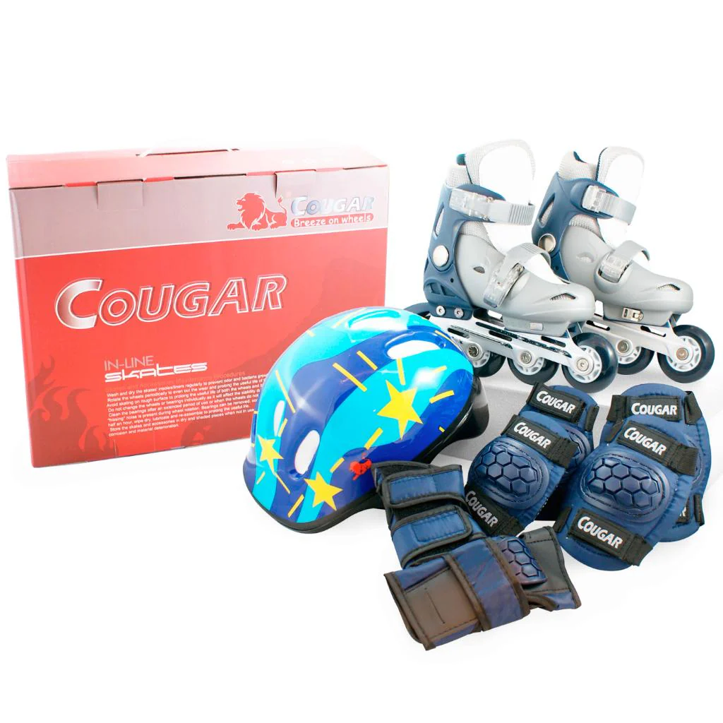 Set de Patinaje Infantil Cougar MS836PU - Image 3